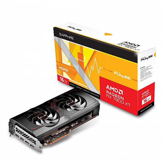 SAPPHIRE 11330 02 20G vaizdo plokštė su 16GB GDDR6, 256 bit PCIE 4.0 2025