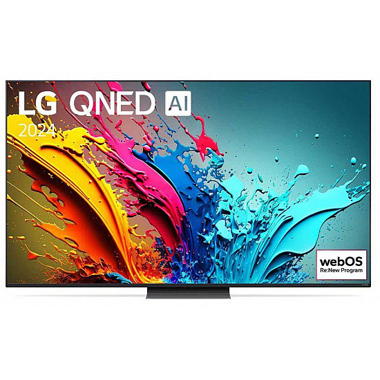TV Set|LG|65|4K/Smart|3840x2160|Wireless LAN|Bluetooth|webOS|Black|65QNED87T3B