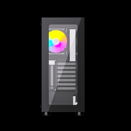 PC case Midi Tower Fornax X450MAX ATX black