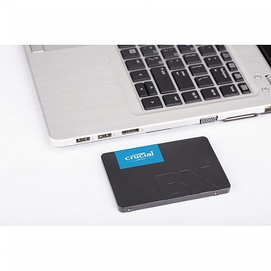 Crucial CT240BX500SSD1 SSD diskas su 240GB, 2.5 colių, SATA III 2025