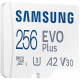 256GB Samsung EVO Plus MicroSDXC 130MB/s +Adapter