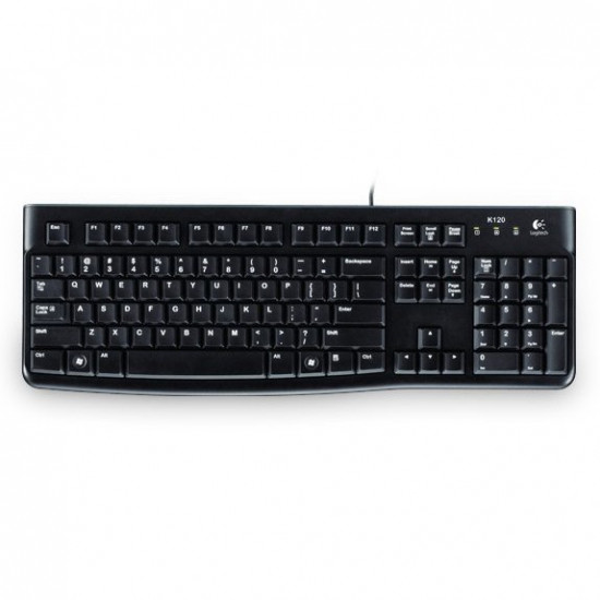 Logitech K120 Black USB - Keyboard layout might be German