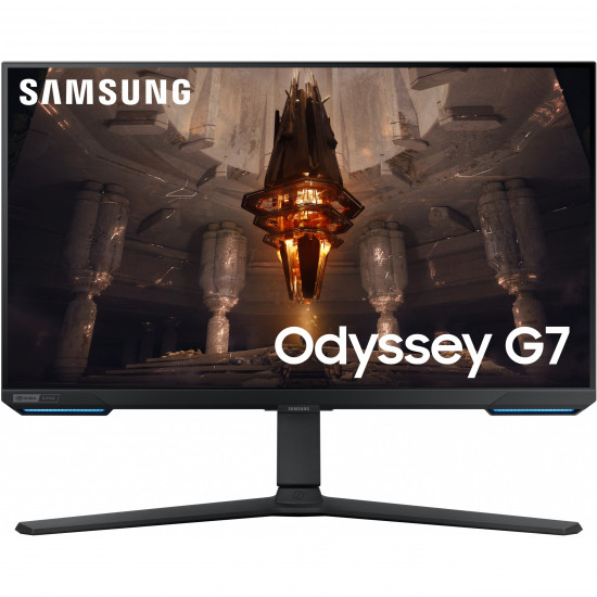 70cm/28'' (3840x2160) Samsung Odyssey G7 S28BG700EP 16:9 1ms IPS 2xHDMI DisplayPort VESA Pivot UHD 144Hz Gaming Black
