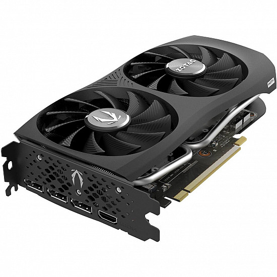 Zotac ZT D40610H 10M vaizdo plokštė su 8GB GDDR6, PCIe 4.0, 2 ventiliatoriai 2025