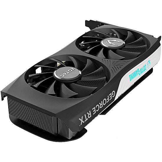 Zotac ZT D40610H 10M vaizdo plokštė su 8GB GDDR6, PCIe 4.0, 2 ventiliatoriai 2025