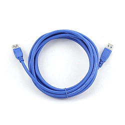 Extension Cable USB 3.0 AM-AF 3m blue