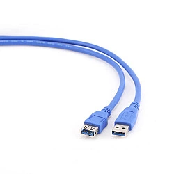 Extension Cable USB 3.0 AM-AF 3m blue