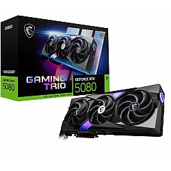 Vaizdo plokštė NVIDIA MSI RTX 5080 16G GAMING TRIO OC 16 GB GDDR7 PCIe 5.0