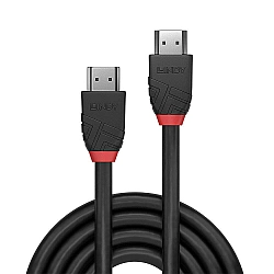 Standard HDMI Kabel 8K 60Hz, Black Line schwarz, 0,5 Meter