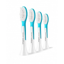 Philips Replacement brush heads HX6044/90 Sonicare For Kids7+ Heads For kids Number of brush heads included 4 White/Blue