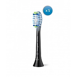 Philips Toothbrush Heads HX9045/88 Sonicare Premium Plaque Defence Heads For adults Number of brush heads included 5 Black