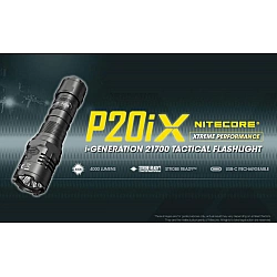 FLASHLIGHT PRECISE SERIES/4000 LUMENS P20IX NITECORE