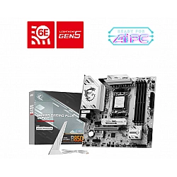 MSI B850M GAMING PLUS WIFI6E - Motherboard - micro ATX - Socket AM5 - AMD B850 Chipsatz - USB 3.2 Gen 2, USB-C 3.2 Gen2, USB 3.2 Gen 1 - 2.5 Gigabit LAN, Wi-Fi 6E, Bluetooth - Onboard-Grafik (CPU erforderlich)
