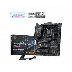 MSI X870E GAMING PLUS WIFI - Motherboard - ATX - Socket AM5 - AMD X870E Chipsatz - USB4, USB-C 3.2 Gen 2x2, USB-C 3.2 Gen2, USB 3.2 Gen 2, USB 3.2 Gen 1 - Wi-Fi 7, 5 Gigabit Ethernet, Bluetooth - Onboard-Grafik (CPU erforderlich)