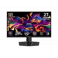 MSI MAG 271QP QD-OLED X24 Gaming Monitor- QD-OLED Panel 240Hz, 0,03ms GtG