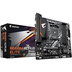 Pagrindinė plokštė GIGABYTE B550M AORUS ELITE 1.3 DDR4 PCIe 4.0 2xM.2 mATX