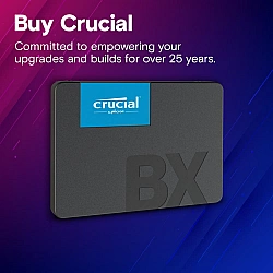 SSD diskas Crucial BX500 240GB SATAIII 2.5'' 540/500MB/s