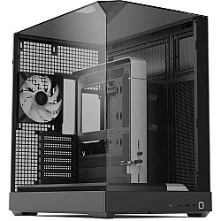 V2 , Tower-Gehäuse schwarz, Tempered Glass x 3