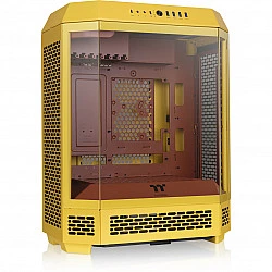 View 600 TG Butter Caramel, Big-Tower-Gehäuse gelb, Tempered Glass