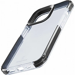 Cellularline Tetra Force Strong Guard - iPhone 15 Pro - Cover - Apple - iPhone 15 Pro - 15,5 cm (6.1) - Schwarz - Transparent (TETRACIPH15PROT)