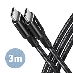 AXAGON BUCM-CM30AB cabl e USB-C USB-C 3.0m