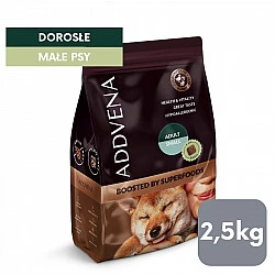 ADDVENA Boosted by superfoods Adult Small Beef - dry dog food - 2,5kg