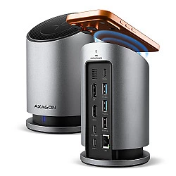 HMC-WL9 USB hub 9in1 HDMI DP GLAN PD wir cha