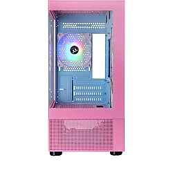 View 170 TG ARGB , Tower-Gehäuse rosa, Tempered Glass x 2