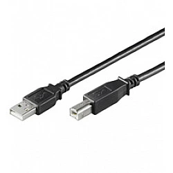 Wentronic Goobay USB 2.0 Hi-Speed Verlängerungskabel, Schwarz, 1.8 m - USB 2.0-Stecker (Typ A) > USB 2.0-Buchse (Typ A) (68903)