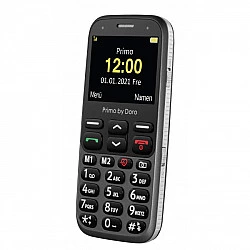 DORO Primo 368 - Mobiltelefon - microSD slot, - microSD slot - 320 x 240 Pixel - TFT - 3 MP - Graphite