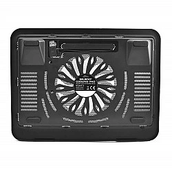 Laptop cooling pad MEDIA-TECH SILENT COOLING PAD MT2660 Black