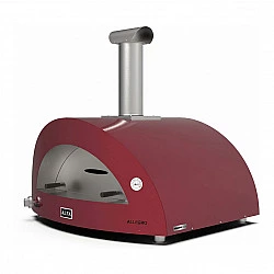 Alfa Forni Moderno 5 Pizze Hybrid antique red