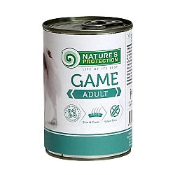 NATURE'S PROTECTION Adult Game - wet dog food - 400 g