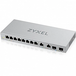 ZYXEL XGS1210-12 V2, 12-PORT GIGABIT WEBMANAGED DESKTOP SWITCH WITH 8 PORT 1G + 2-PORT 2.5G + 2-PORT SFP+