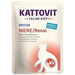 KATTOVIT Feline Diet Niere/Renal Duck - wet cat food - 85g