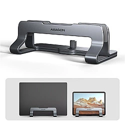 STND-VG ALU vertical st and for laptops 10-16