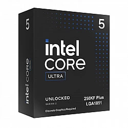 Intel Core Ultra 5 Process 250KF + processor 30 MB Smart Cache Box