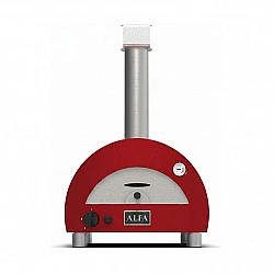Alfa Forni Linea Moderno Portable Pizza Oven Antique Red