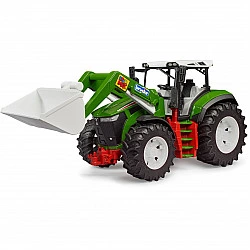 Tractor with front loader