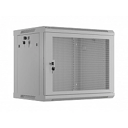 Lanberg szafa rack wisząca 19 9U 600X450 szara drzwi perforowane