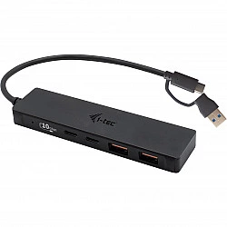 USB-A/USB-C Metal HUB 2x USB 3.0 + 2x USB-C (10 Gbps)