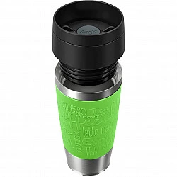 TRAVEL MUG Classic Thermobecher (limette/edelstahl, 0,36 Liter)