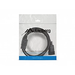 Power cord extension cord IEC 320 C19 - C20 VDE 1.8M VDE black