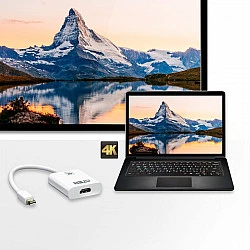 Mini DisplayPort to 4k HDMI Active Adapter