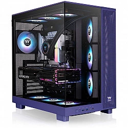 View 380 XL TG ARGB , Tower-Gehäuse violett, Tempered Glass x 2