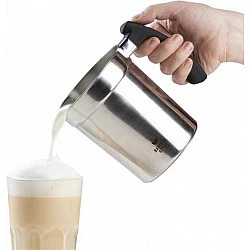 Domo DO717MF Milchaufschäumer Automatische Milchaufschäumer Schwarz - Edelstahl (DO717MF)