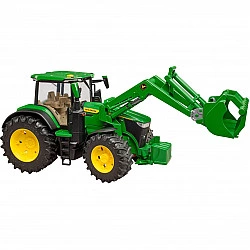 Tractor John Deere 7R 350 with front loader