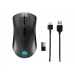 Lenovo Legion M600 Wireless Gaming mouse Ambidextrous RF Wireless + Bluetooth + USB Type-A Optical 16000 DPI