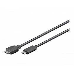 Wentronic goobay - USB-Kabel - Micro-USB Type B (M) bis USB-C (M) - USB 3,1 - 60cm - umkehrbarer C-Stecker (67995)