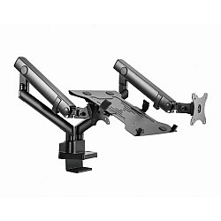 Gembird MA-DA3-02 monitor mount / stand 81.3 cm (32) Desk Black